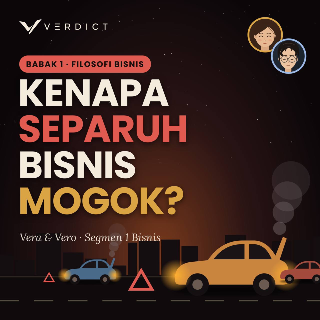Kenapa Separuh Bisnis Mogok di Tengah Jalan?