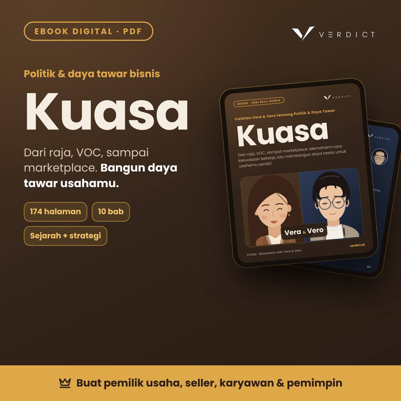Ebook Kuasa — 48 hukum psikologi kuasa yang bikin kamu dihormati tanpa harus ngancem.